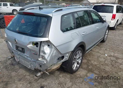 2017 Volkswagen Golf Alltrack Tsi S/Tsi Se/Tsi Sel из США, поврежденный, VIN 3VWH17AU0HM514401